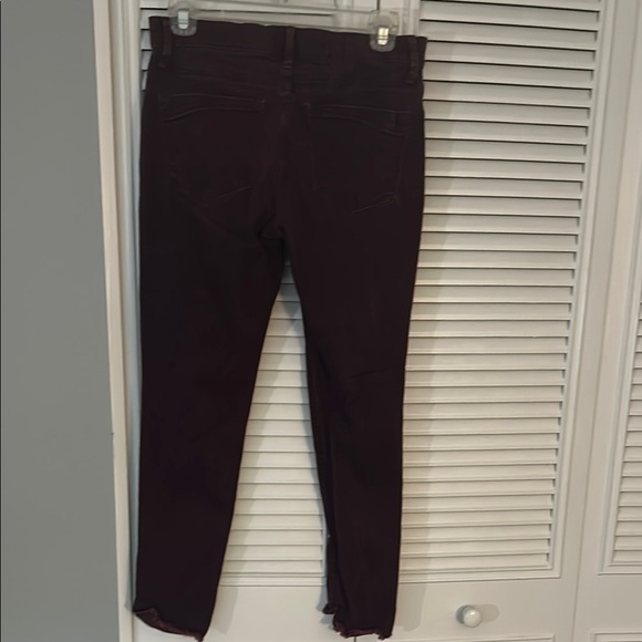 🌺BOGO🌺 Express Jeans ~ Ankle Legging Mid Rise with Frayed bottom - Picture 4 of 10